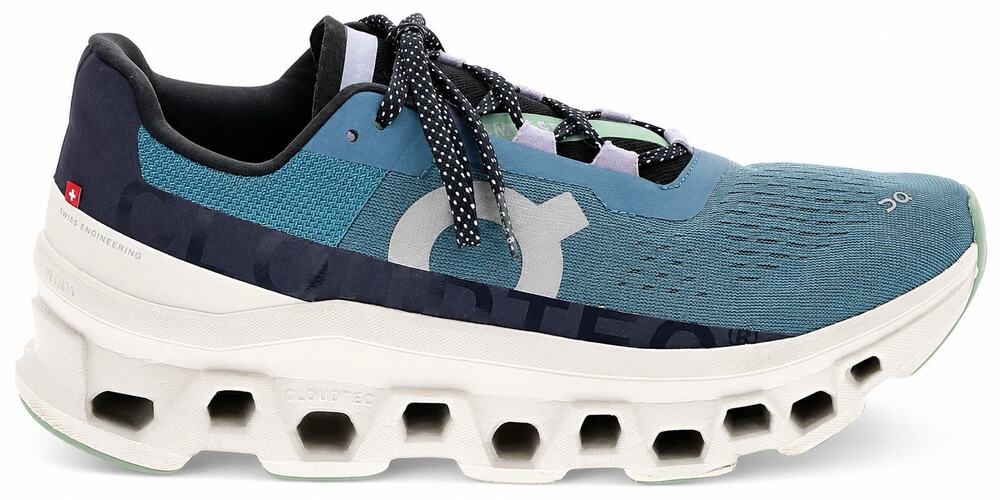 On Cloud Cloudmonster Hyper Running Shoes Blue Teal Women’s 11 CloudTec Sneakers